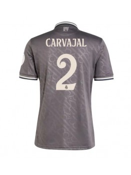 Real Madrid Daniel Carvajal #2 Ausweichtrikot 2024-25 Kurzarm